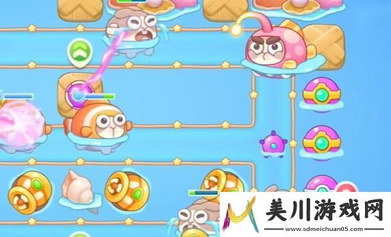保卫萝卜4海的闺女第51关通关攻略