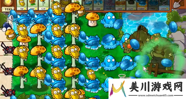 植物大战僵尸杂交版冒险55关怎么过